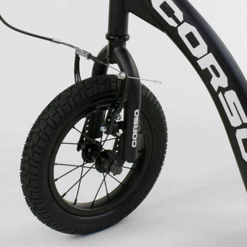 Самокат Corso CR-T 0070 (черный): Тип тормоза ручной