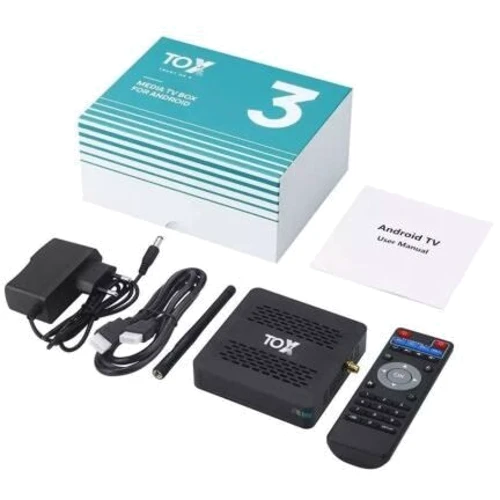 Приставка Smart TV TOX3 (4GB/32GB): Процессор (CPU) Amlogic S905X4