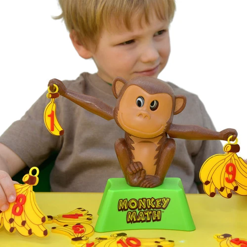 Развивающая игра по математике Popular Monkey Math Задачки от мартышки (сложение): Производитель Popular Playthings