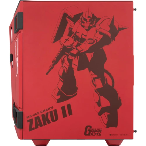 Корпус ASUS GT301 TUF GAMING CASE ZAKU II EDITION (90DC0044-B49000): Материал передней панели пластик и сталь