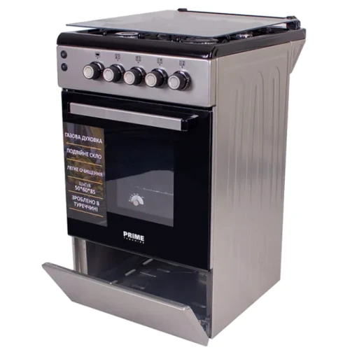 Газовая плита Prime Technics PSG 54016 B: Газ-контроль конфорок есть