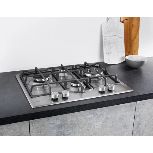 Варильна поверхня газова Hotpoint-Ariston PCN 641 IX/HA EE: Розташування панелі фронтальное