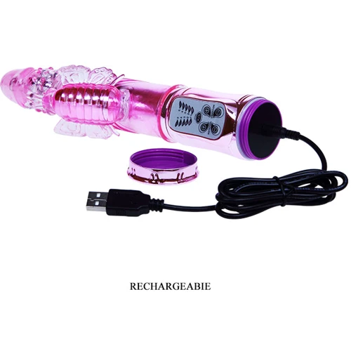 Вибратор Throbbing Butterfly 29 см