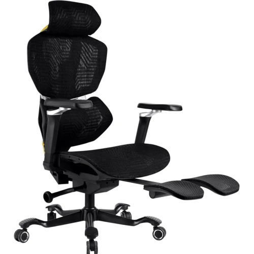 Геймерское кресло GT Racer X-7001 Black/Yellow