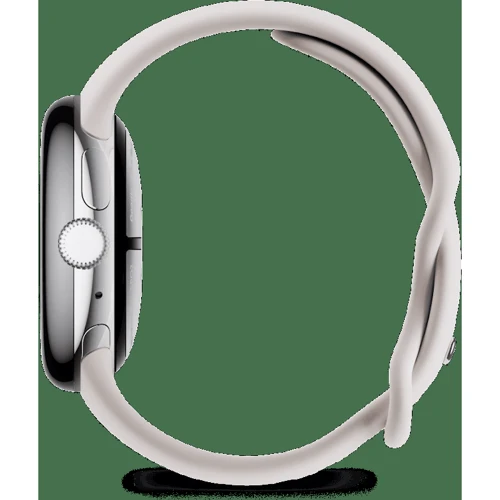 Смарт-часы Google Pixel Watch 2 LTE Polished Silver Aluminum Case with Porcelain Active Band: Дисплей 1.2" AMOLED (384x384) / Corning Gorilla Glass 5