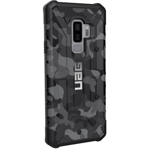 Чехол для телефонов Urban Armor Gear UAG Pathfinder Camo Gray/Black (GLXS9PLS-A-BC) for Samsung G965 Galaxy S9+: Материал поликарбонат и термополиуретан