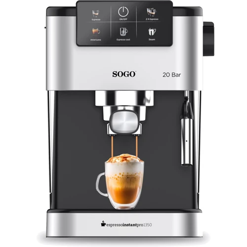Кавоварка SOGO SS-5668: Тип ріжкова кавоварка еспресо