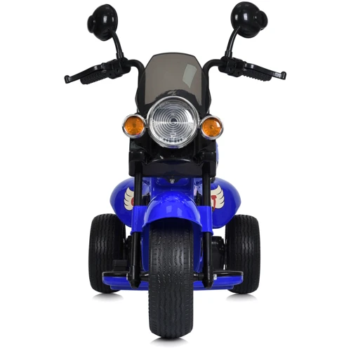 Детский трехколесный электромотоцикл Bambi Harley-Davidson синий (M 5739EL-4)