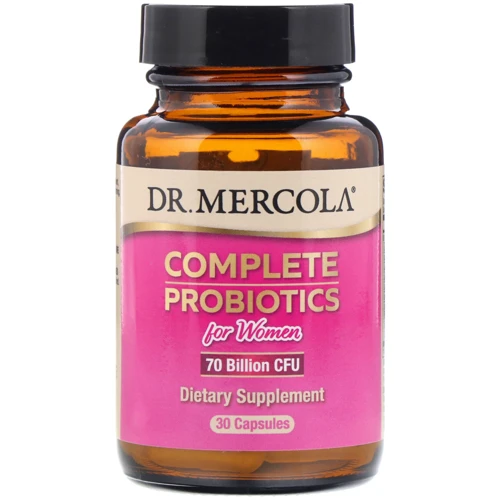 Dr. Mercola Complete Probiotics for Women, 70 Billion CFU, 30 Capsules (MCL-01912)