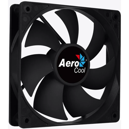 Кулер Aerocool Force 12 PWM Black 4P, 12CM PC FAN