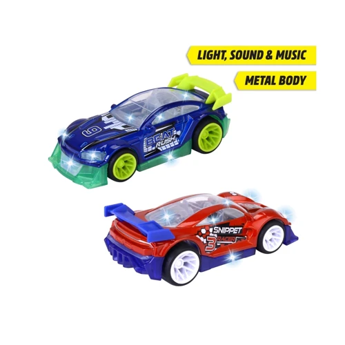 Машинка Dickie Toys Ночные гонки со звуковыми и световыми эффектами (3762005)
