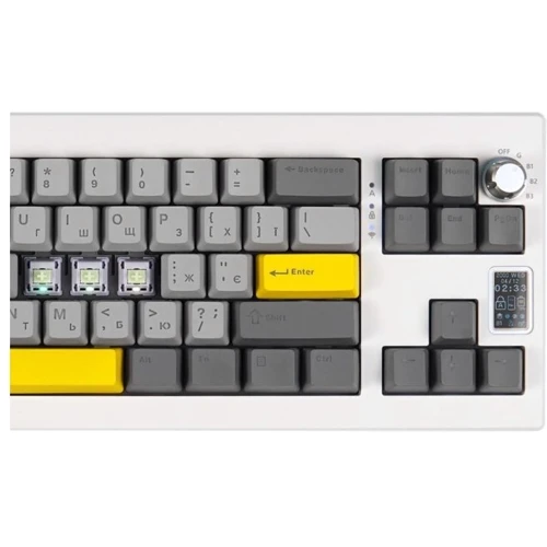 Клавіатура Epomaker Shadow-X White (SHX-W-WL): Тип клавіатури игровая