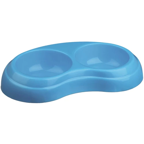Миска для собак Trixie двойная 2x0.2 л 10 cм (24967)