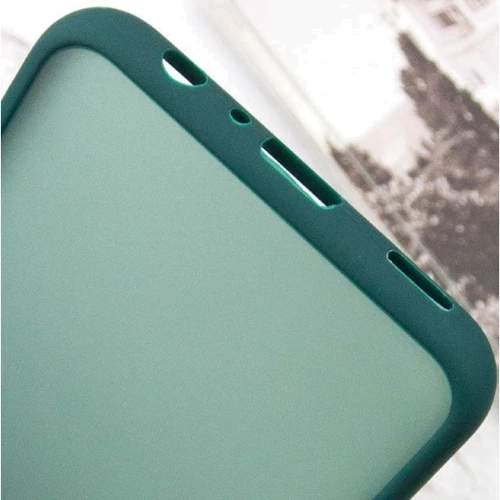 Чехол для телефонов Epik TPU+PC Lyon Frosted Case Green for Motorola Moto E13: Пленка в комплекте нет