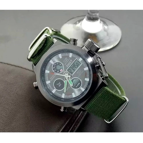 Наручные часы AMST Mountain Green 1277: Механизм Кварцевый