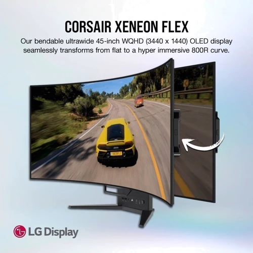 Монітор Corsair Xeneon Flex 45WQHD240 (CM-9030001-PE): Покриття екрану антибликовое