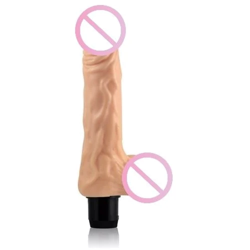 Реалистичный вибратор LoveToy Real Feel Vibrator 10 Flesh 8''