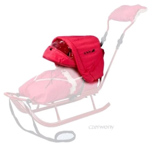 Капюшон на санки Adbor Piccolino красный: Производитель Adbor