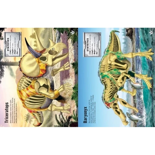 Build Your Own Dinosaurs Sticker Book / Створіть свою власну книгу з наліпками динозаврів: Обложка Мягкая
