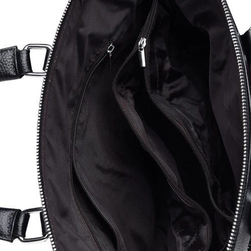 Мужская конференц-сумка Keizer черная (K19227-black): Застежка Молния