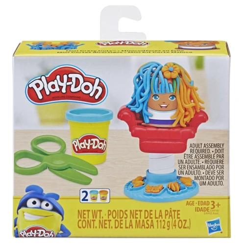 Набор для лепки Hasbro Play-Doh Mini Любимые наборы в миниатюре Сумасшедшие прически (E4902_E4918)