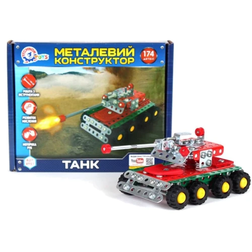Конструктор Technok Toys Танк 174 детали (4951)