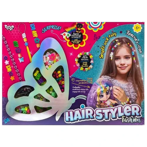 Креативна творчість Danko Toys "Hair Styler Fashion" метелик (HS-01-03): Виробник Danko toys