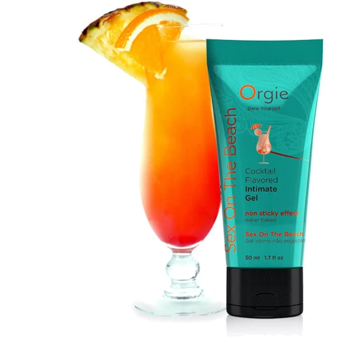 Лубрикант на водной основе Orgie Lube Tube Sex On The Beach, 50 мл, персиково-апельсиновый вкус