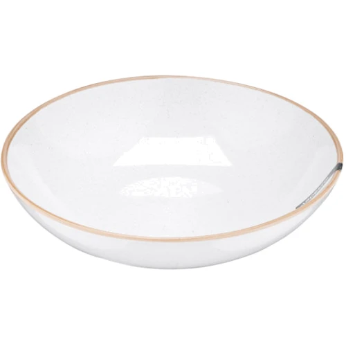 Тарелка суповая Ardesto Apulia 820 мл 20.8 см белая (AR2921AW)