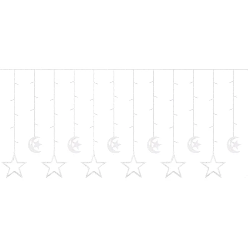 Гирлянда бахрома уличная (наружная) Springos 2 м 138 LED CL4013 Warm White фото 9