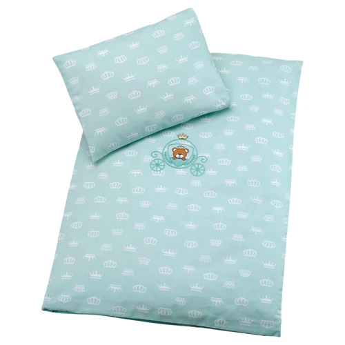 Постельное белье Papaella Корона в коляску, мята (8-10446): Производитель Papaella