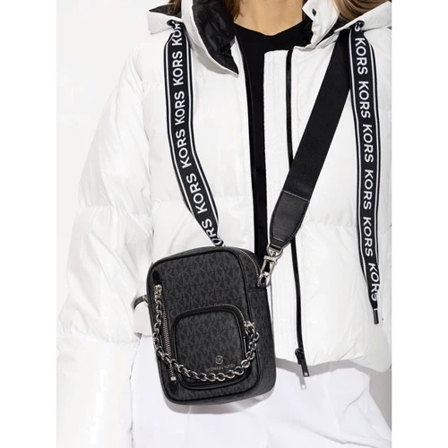 Женская сумка кросс боди Michael Kors SM NS UTILITY CAMRA XBODY черная (32F2S5EC1B001): Пол Женский
