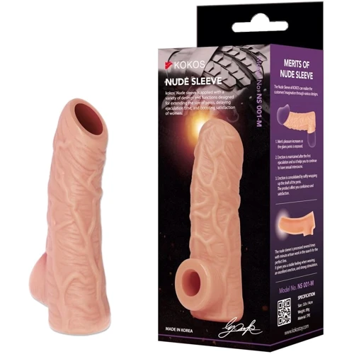 Насадка на член Kokos Nude Sleeve NS 001 M