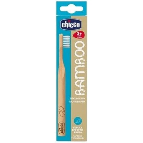 Бамбуковая зубная щетка Chicco, голубой (10623.00.40): Производитель Chicco