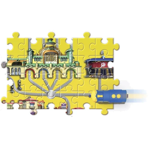 Паровозик Брюстер Chuggington з механічною функцією та пазлом (EU890302)