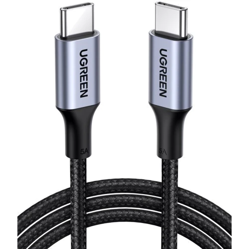 Кабель UGREEN USB-C to USB-C US316 5A 100W 3m Black