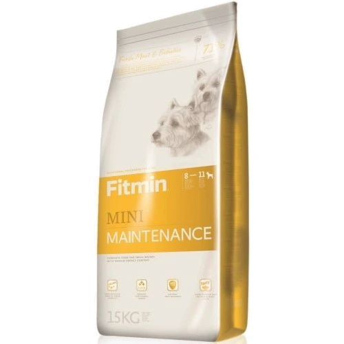 Корм для дорослих собак Fitmin dog mini maintenance для невеликих порід середньої енергетичної цінності 15 кг (ф6533)