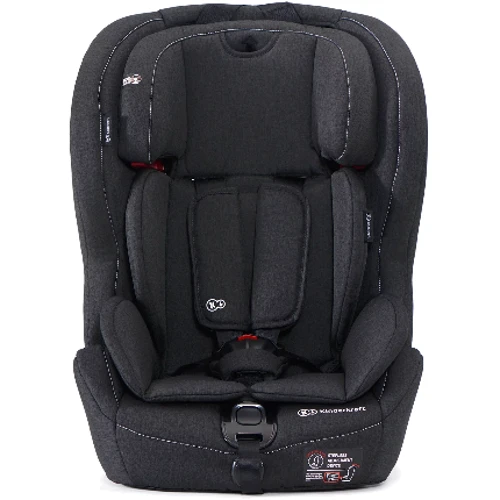 Автокресло Kinderkraft Safety Fix Black (KKFSAFEBLK0000): Группа 1/2/3 (9-36 кг)