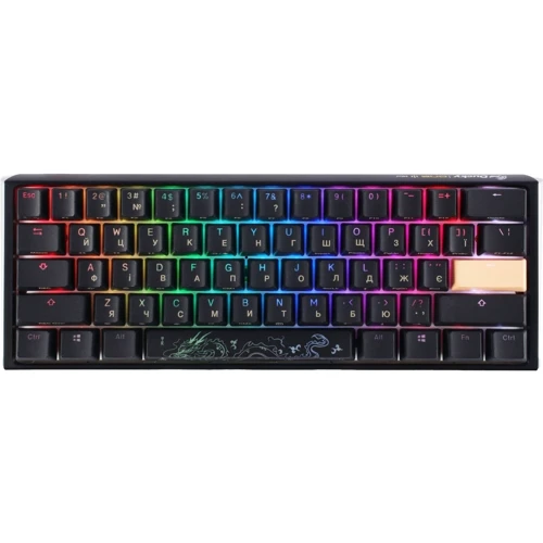 Клавиатура Ducky One 3 Mini Cherry MX Speed Silver RGB Black UA (DKON2161ST-PUAPXCLAWSC1)