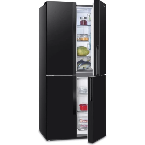 Холодильник Side-by-Side Gorenje NRM818FMB: Объем холодильной камеры, л 256