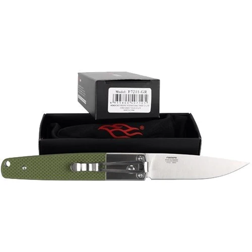 Нож и мультитул Firebird F7211-GR by Ganzo (G7211-GR): Система блокировки Есть
