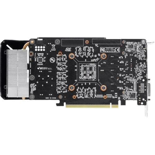 Видеокарта Palit GeForce RTX 2060 Dual OC 6GB (NE62060S18J9-1160A): Форм-фактор Стандартная