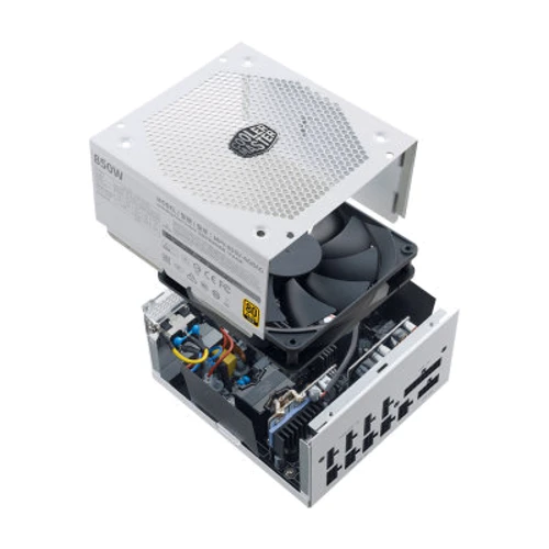 Блок питания Cooler Master V850 Gold V2 White Edition (MPY-850V-AGBAG): Вентилятор задней стенки нет