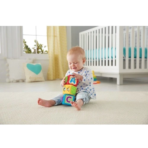 Кубики, що рухаються Fisher-Price Яскраві (DHW15): Стать Для хлопчиків, для дівчаток