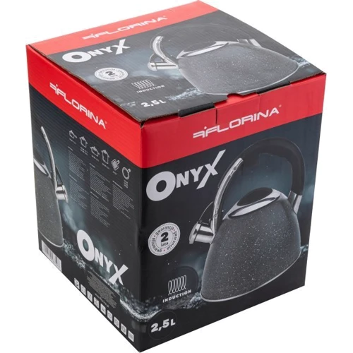 Чайник Florina Onyx 2.5 л (5C7597): Область применения Для индукционных плит