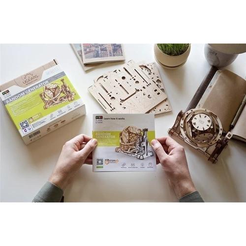 Механический 3D пазл UGEARS Рандомайзер STEM (70146)