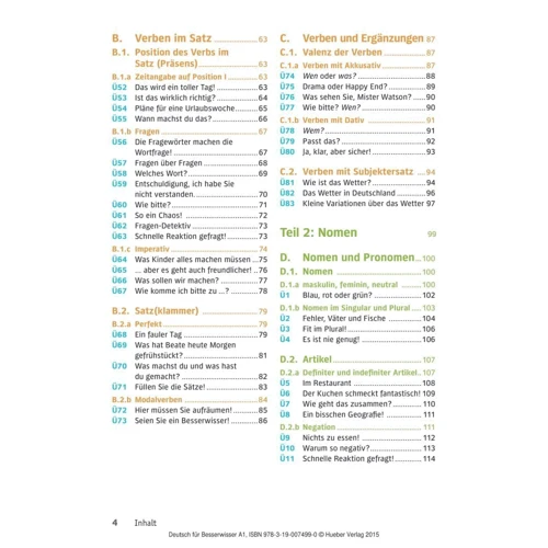 Deutsch üben: Deutsch für Besserwisser A1 mit Audio-CD: ISBN 9783190074990, 978-3-19-007499-0
