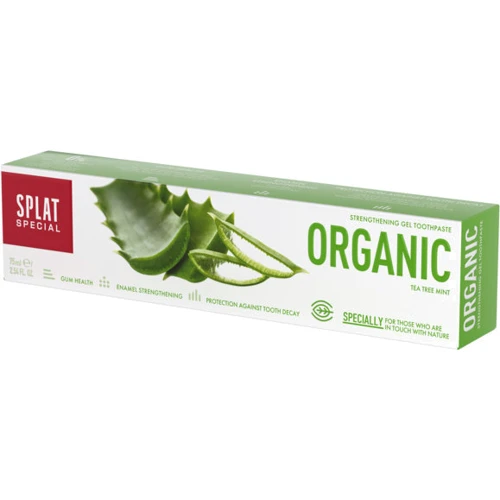 SPLAT Special Organic 75 ml Зубная паста: Класс косметики Миддл-маркет