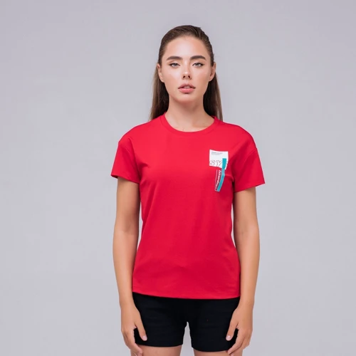 Спортивна футболка Peak FW601352-RED 44 червона