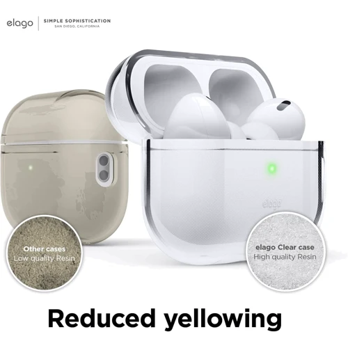 Чехол для наушников Elago Clear Case Transparent (EAPP2CL-BA-CL) for Apple AirPods Pro 2 фото 5